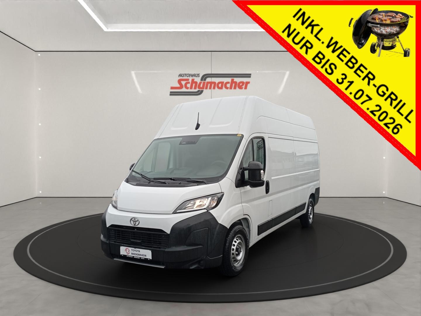 Toyota Proace Max L3H3+KAWA-WORK+HECKFLÜGEL-VERGLAST