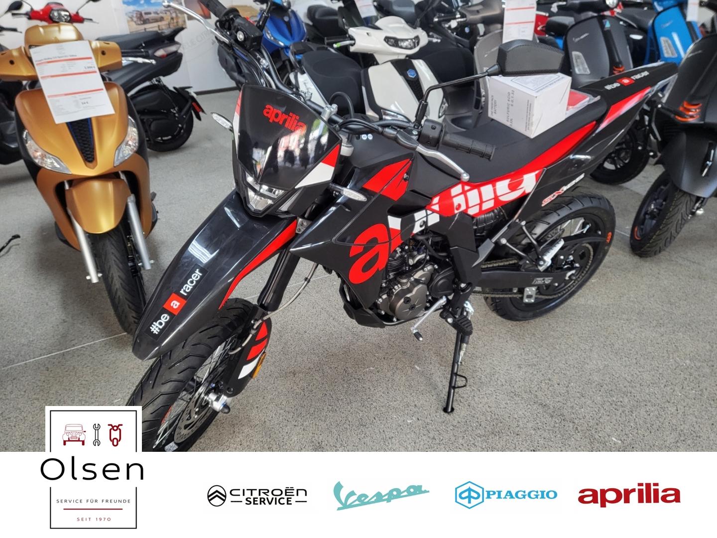 Aprilia SX 125 E5+ Varanus Black