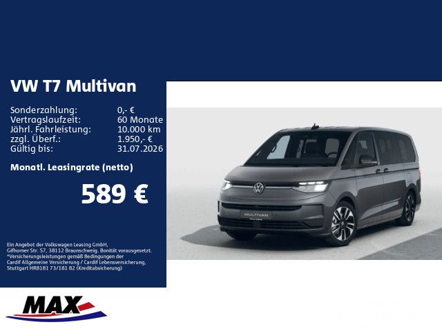 Volkswagen Multivan NEU "Generation" 2,0 l TDI*LÜ*7 Si*Navi