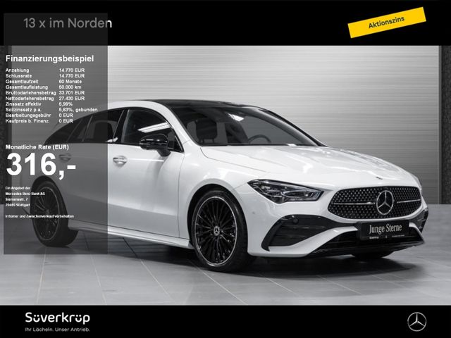 Mercedes-Benz CLA 200 SB , NIGHT STANDH DISTR SPUR PANO 360