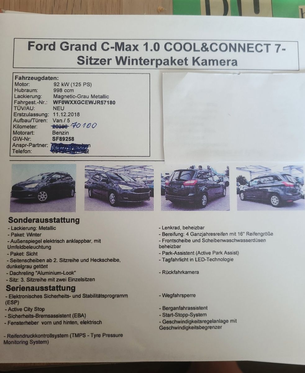 FORD Grand C-Max