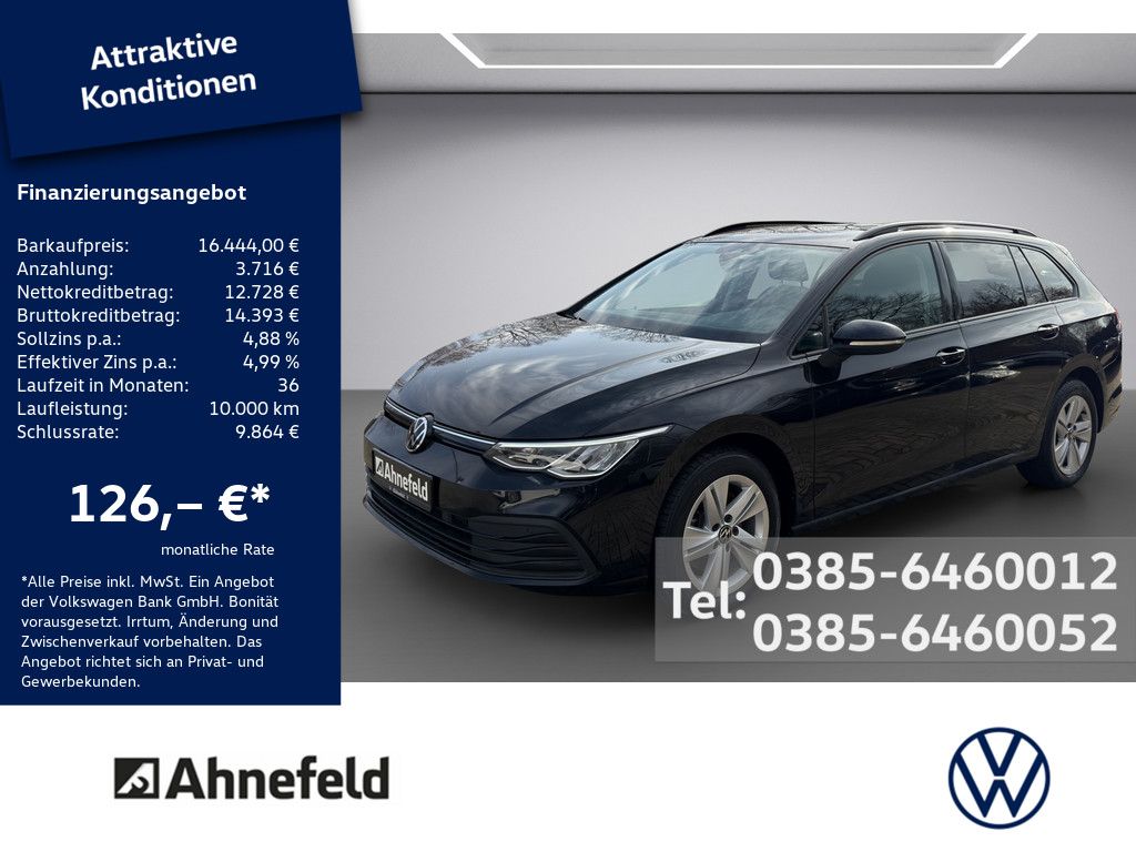 Volkswagen Golf VIII Variant 2.0 TDI Life DSG AHK ACC LED