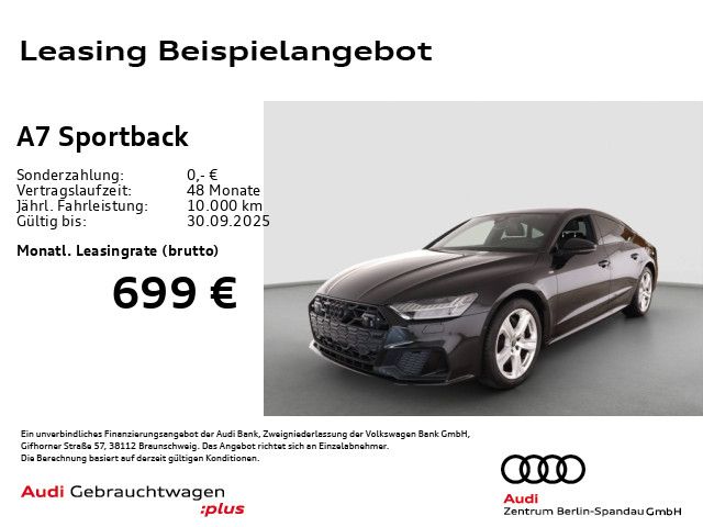 Vorschaubild: AUDI A7 Sportback 50 TDI qu. S line *PANO*HuD*MATRIX* (Fahrzeug-Nr. A06121)