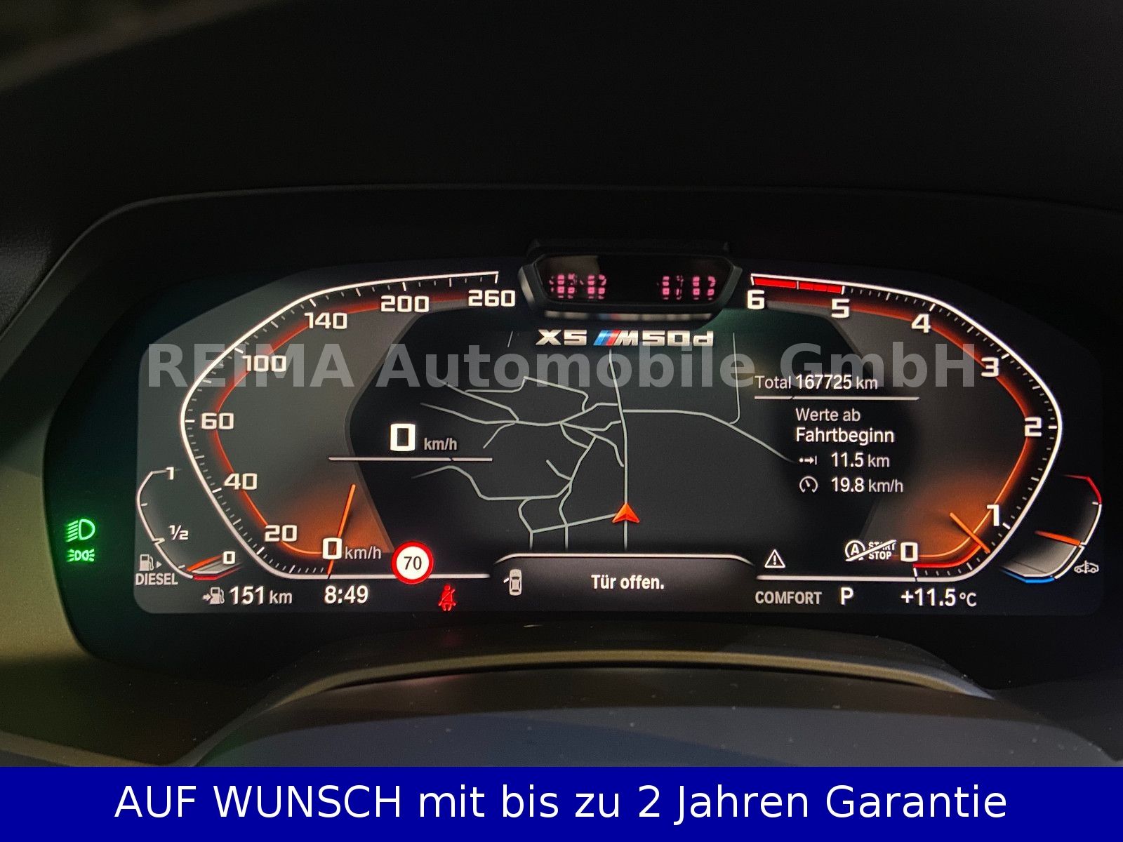 Fahrzeugabbildung BMW X5 M50 d x-drive, Laser, Pano, HUD, AHK