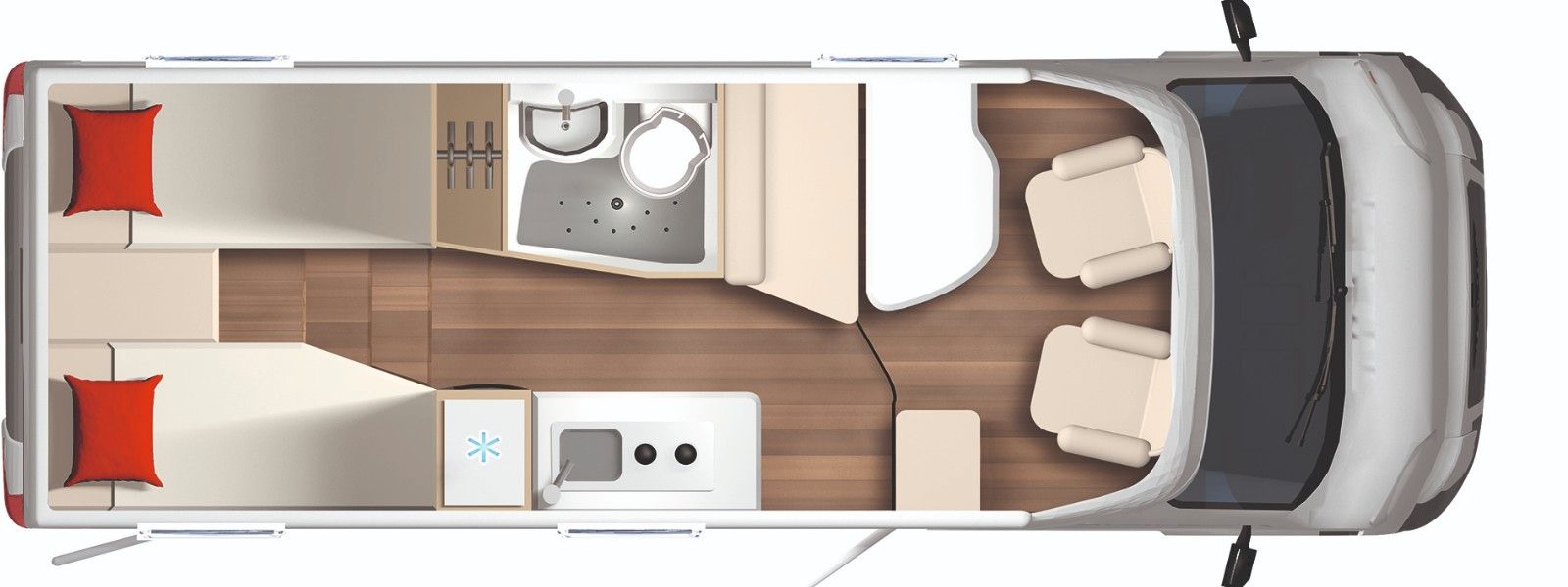 Fahrzeugabbildung Bürstner Lineo T  690 G SIE SPAREN 17.329  € !!!