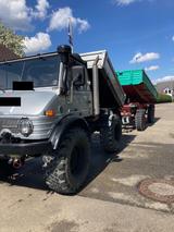 Mercedes-Benz Unimog 406 Turbo 130 PS mit Anhänger  - Mercedes-Benz 406