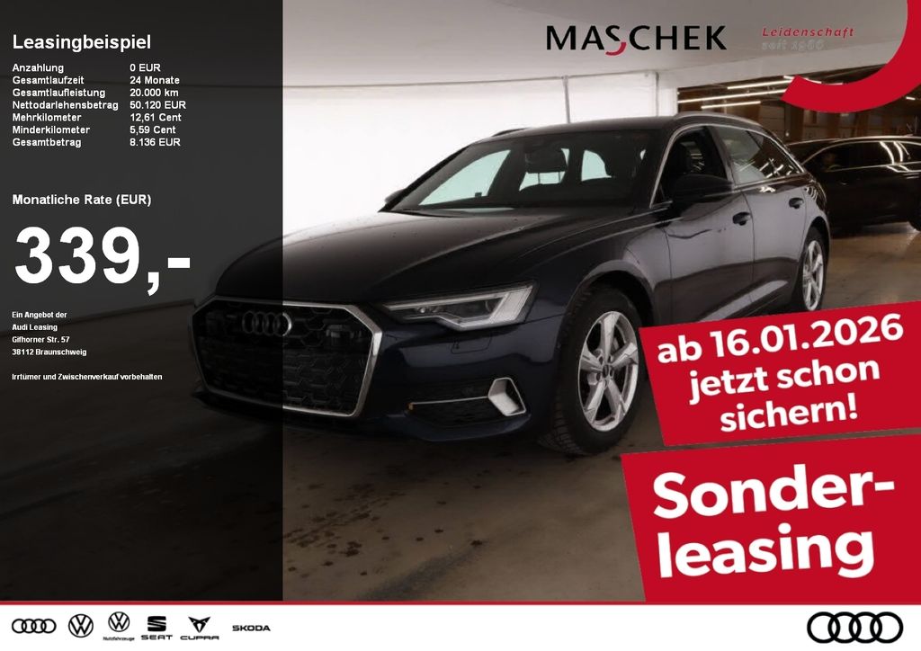 A6 Avant Sport 45 TFSI quatt AHK Matrix LM19 Mem