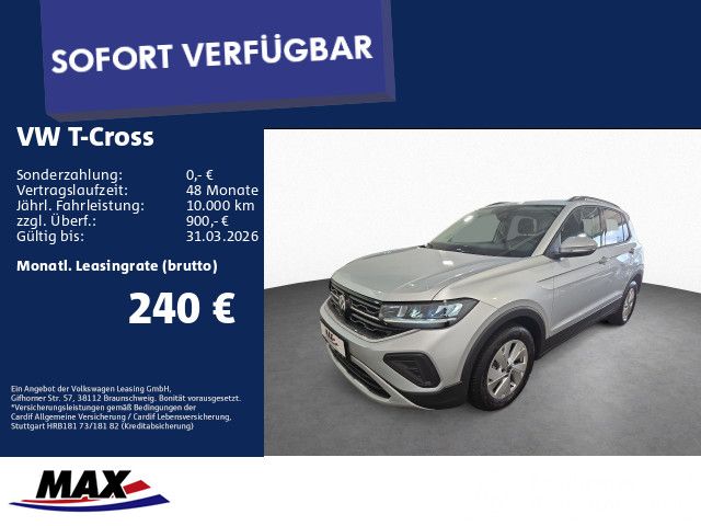 Volkswagen T-Cross Life 1.0 TSI 5-Gang KAMERA+NAVI+ALLSEASO