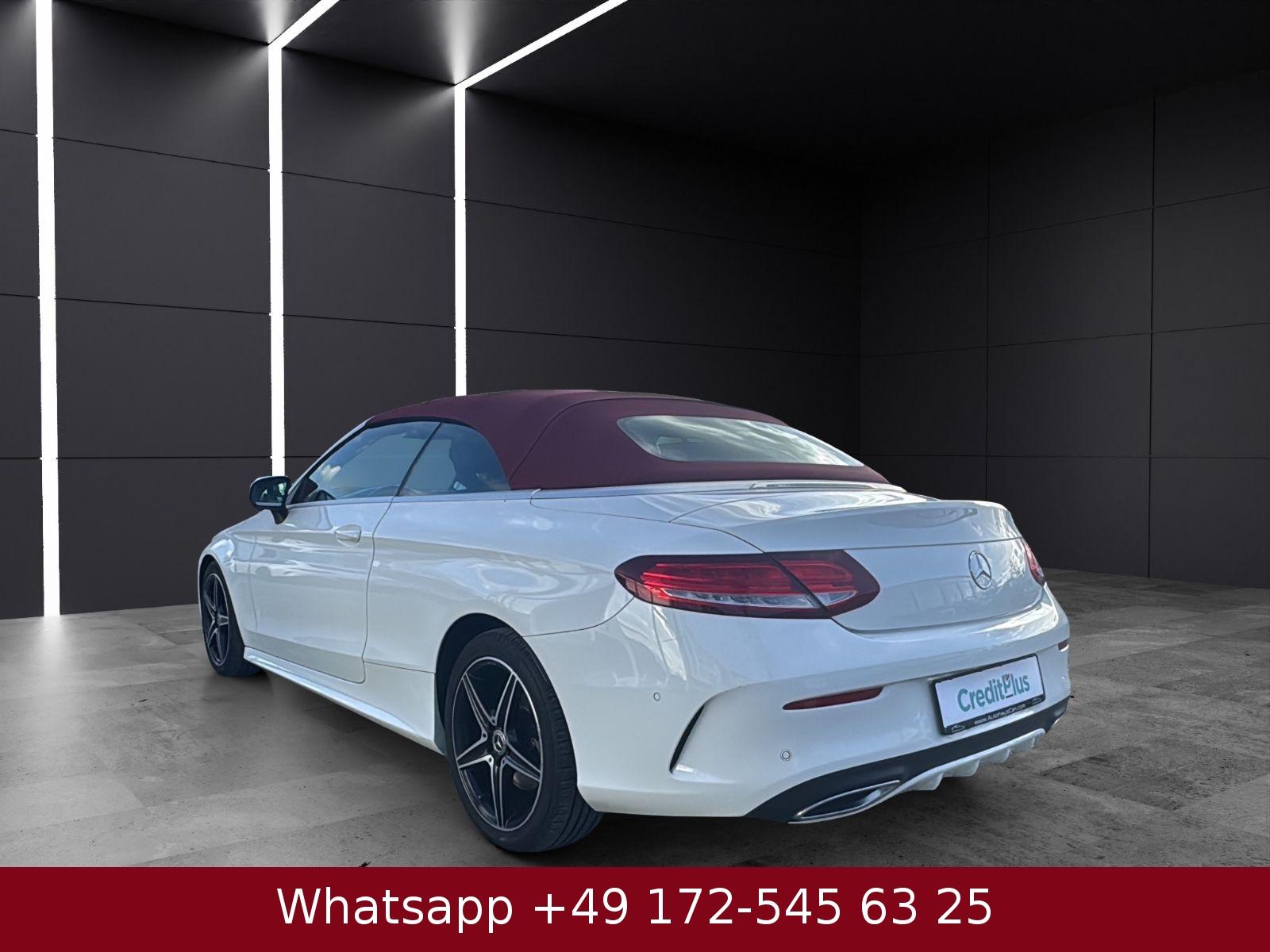 Mercedes-Benz C 220 d Cabrio AMG LINE /LEDER/LED/NAVI/