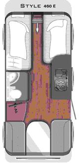 LMC Style 460 E Sie sparen 3.060,- Euro - LMC Wohnwagen 460e