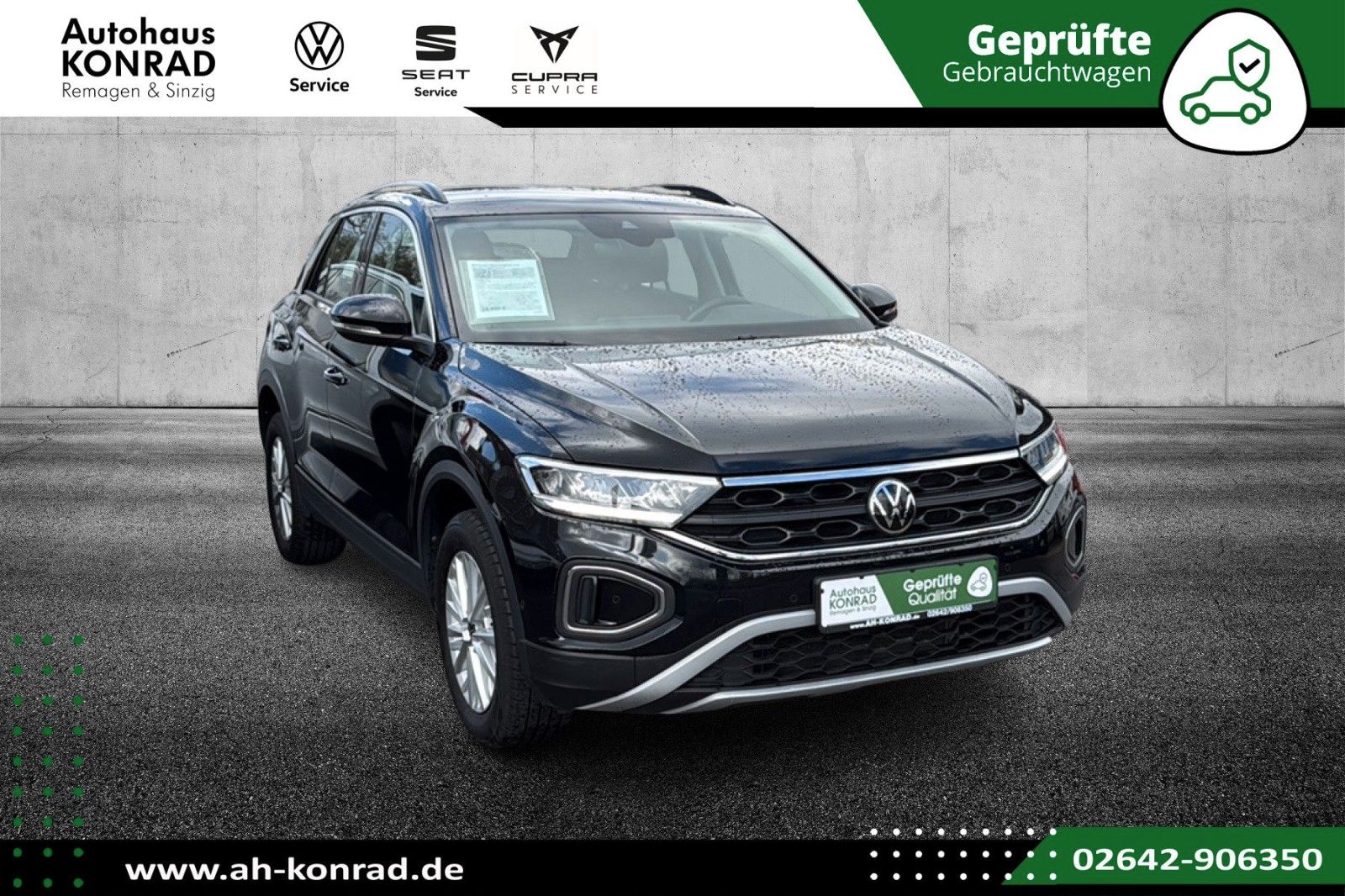 Fahrzeugabbildung Volkswagen T-Roc 1.0 TSI Life+App Connect+Digital Cockpit
