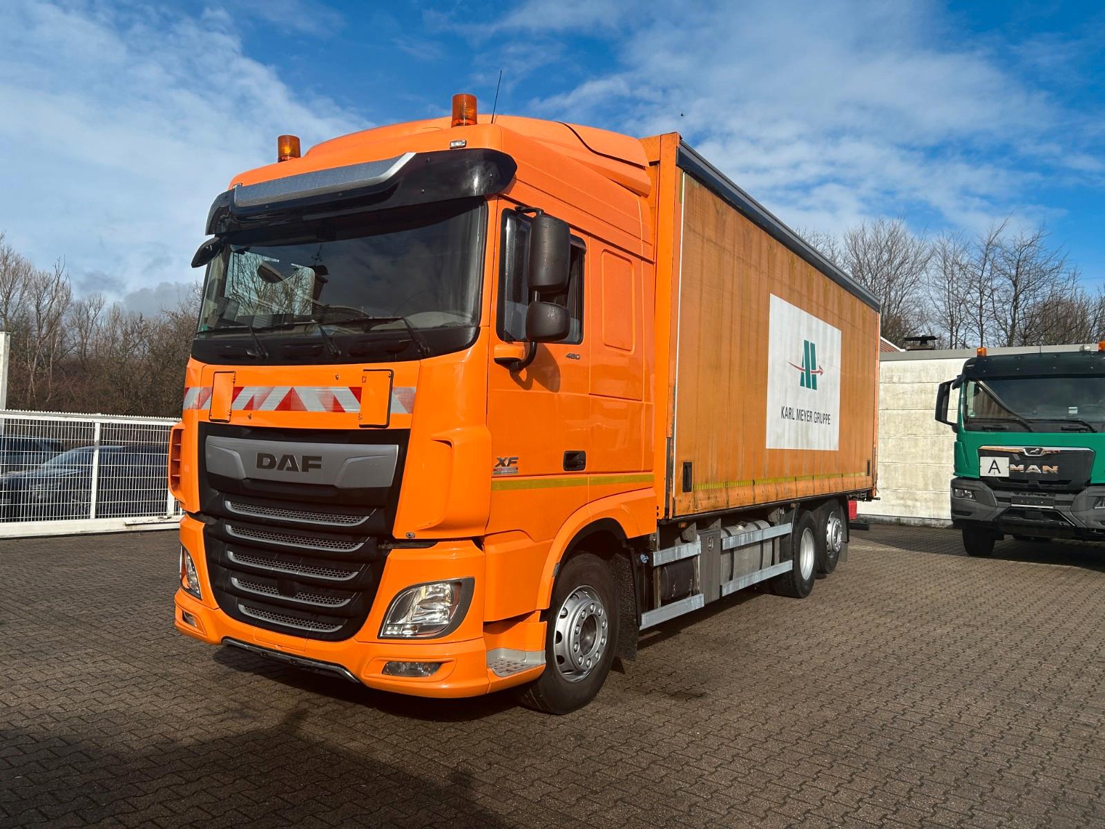 DAF XF 480 Pritsche + Plane 6x2