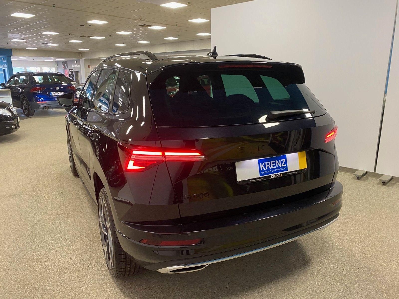 Fahrzeugabbildung SKODA Karoq 1.5 TSI DSG Sportline+AHK+ACC+NAVI+MATRIX