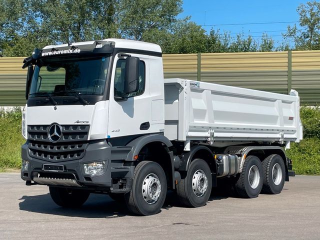 Mercedes-Benz 4145  8X4   Euromix EMT  3-Seiten-Kipper