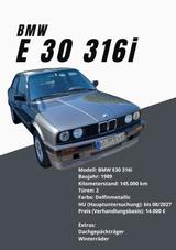 BMW E30 316i - BMW 316: 316i E30