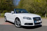 Audi A4 1.8 T Cabriolet Verdeck NEUwertig SLine Leder - Audi A4: Weiß, Cabrio