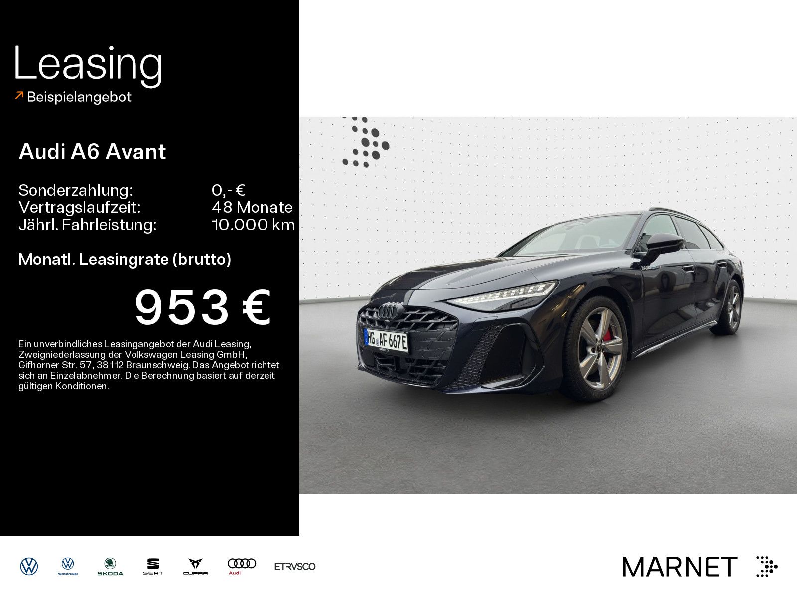 Audi A6 Avant e-hybrid quattro 270 kW S tronic