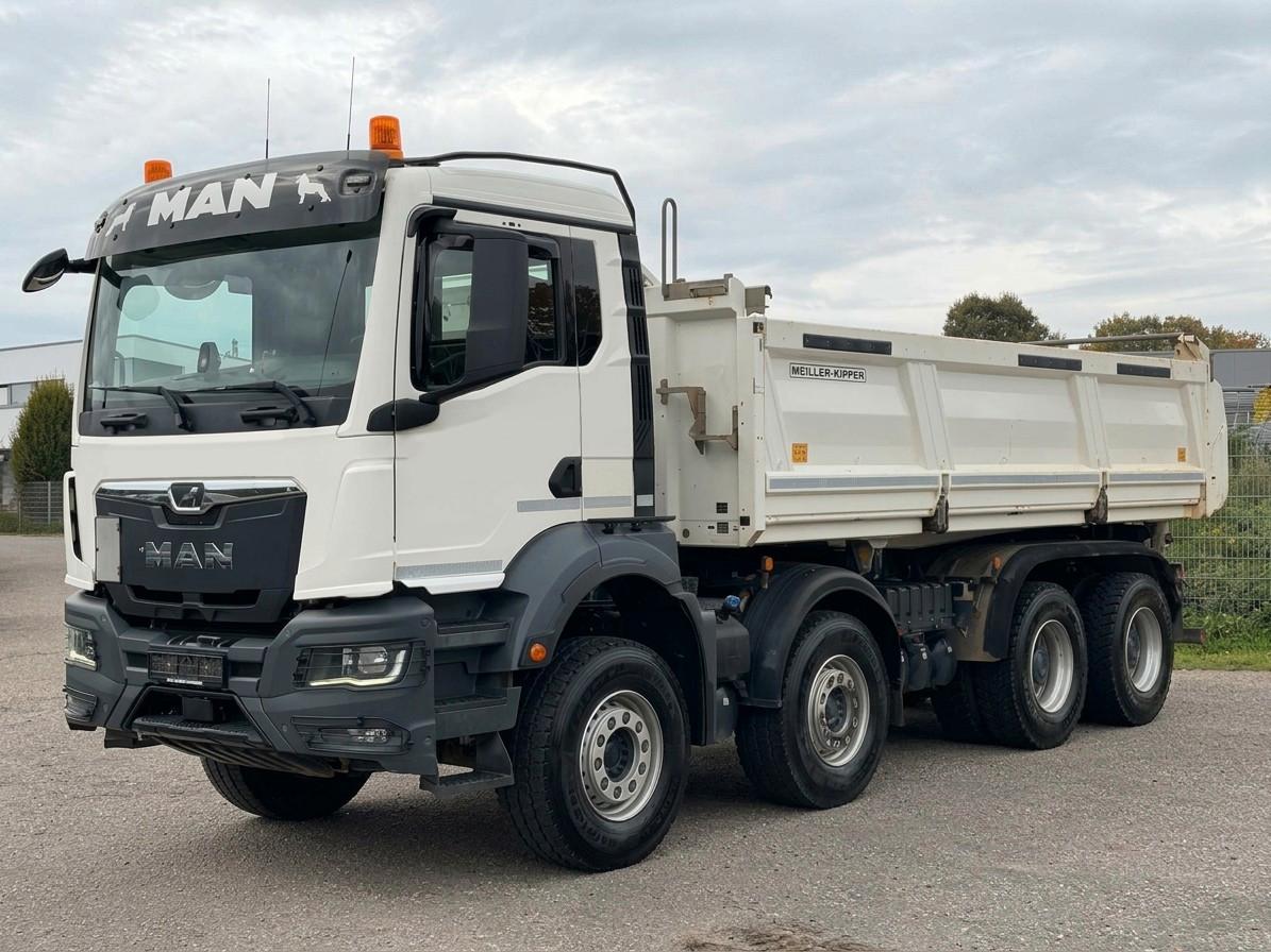 MAN 35.470 FMX MEILLER 3S. Kipper Bordmatik Retarder