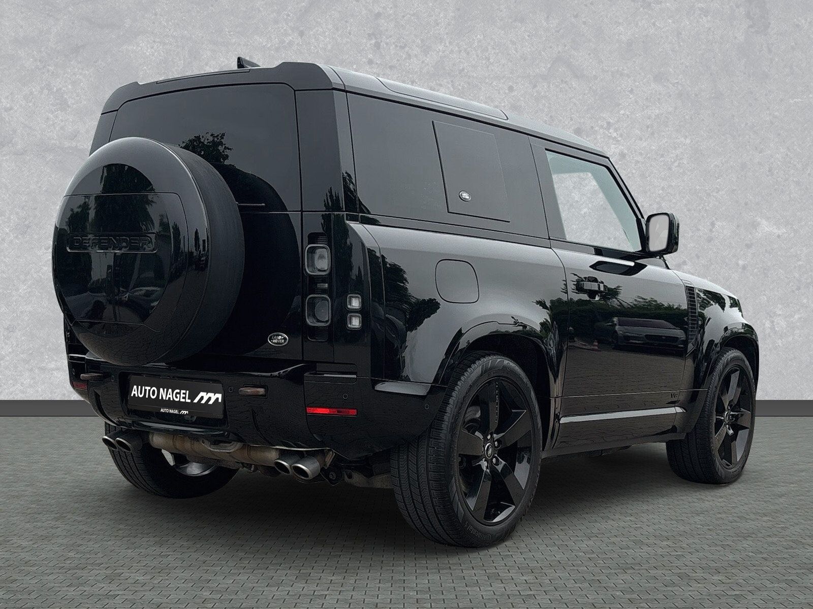 Land Rover Defender 90 P525 V8 22 AHK ACC Pano Black-Paket foto 2