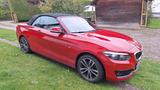 BMW 220i Steptronic Cabrio Sport Line Sport Line - rote BMW 220