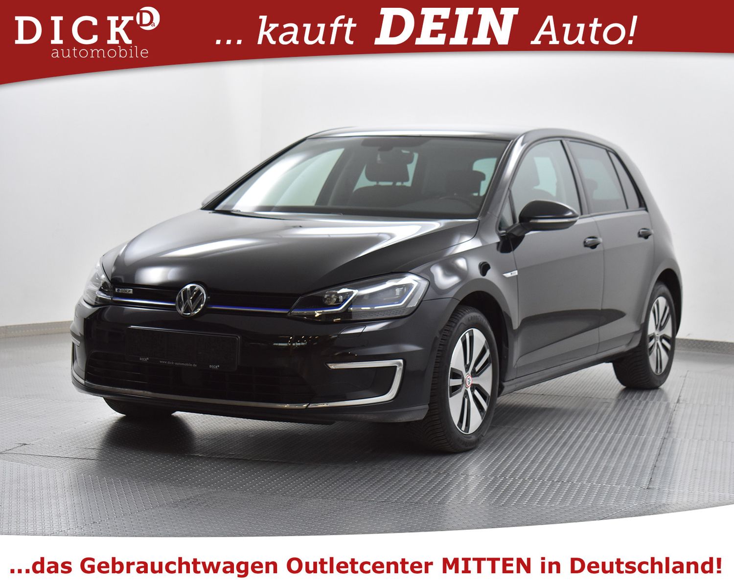 VW Golf VII e-Golf WÄRMEPUMPE+NAVI+LED+ACC+SHZ+PARK - Image 2