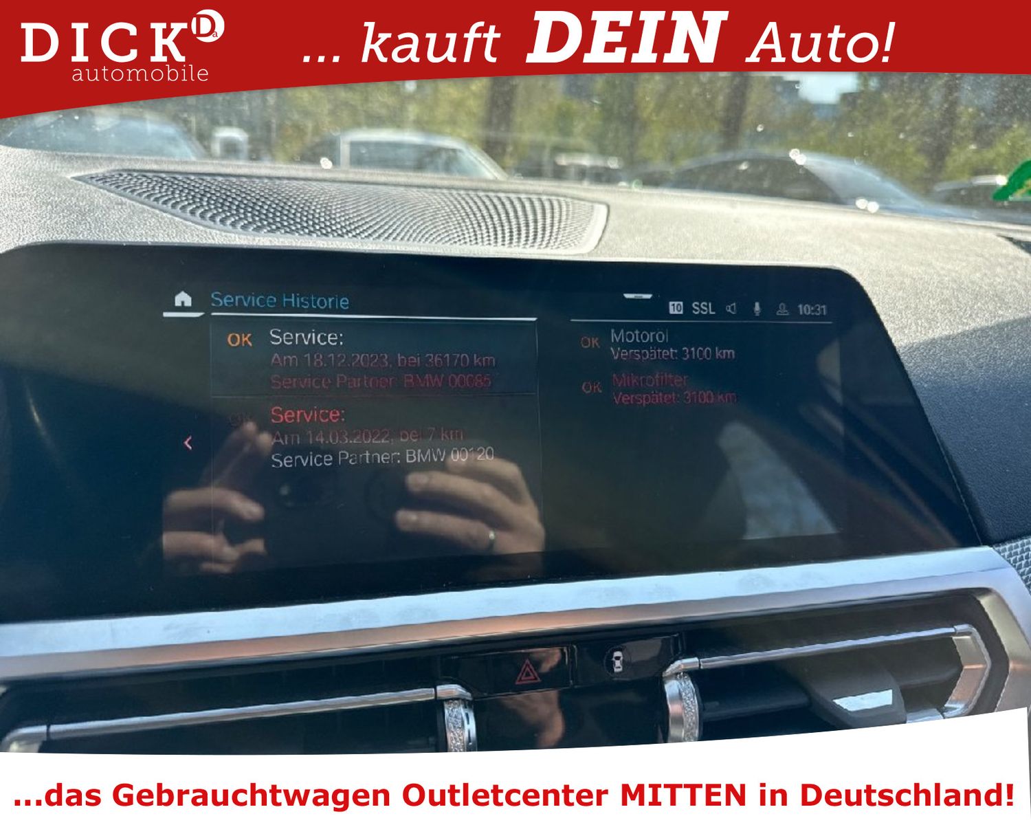 Fahrzeugabbildung BMW 320e Aut M SPORT/LASER/HIFI/VIRTU/SHZ/AHK/8Fa