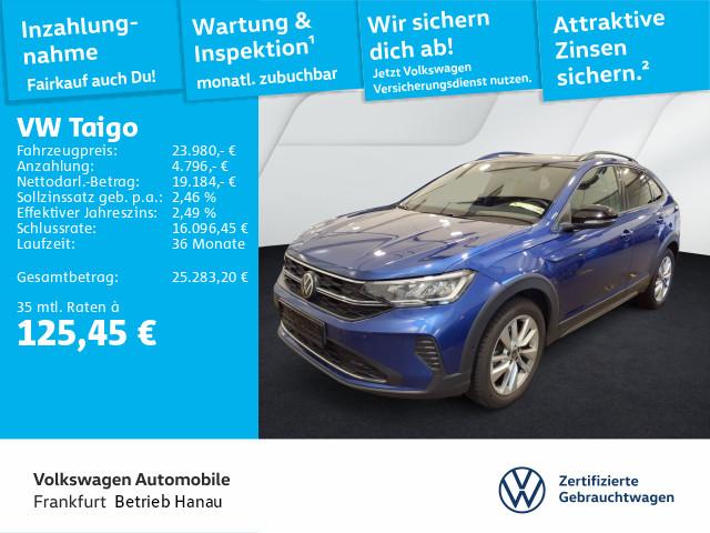 Volkswagen Taigo 1.0 TSI DSG Goal DAB+ FrontAssist