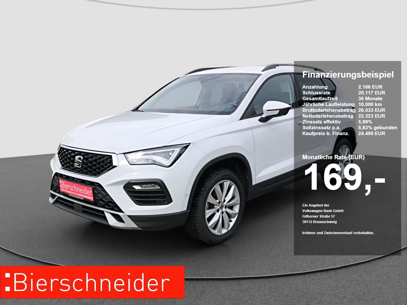 Seat Ateca 1.0 TSI Style NAVI ACC 360° PDC SITZH RFK