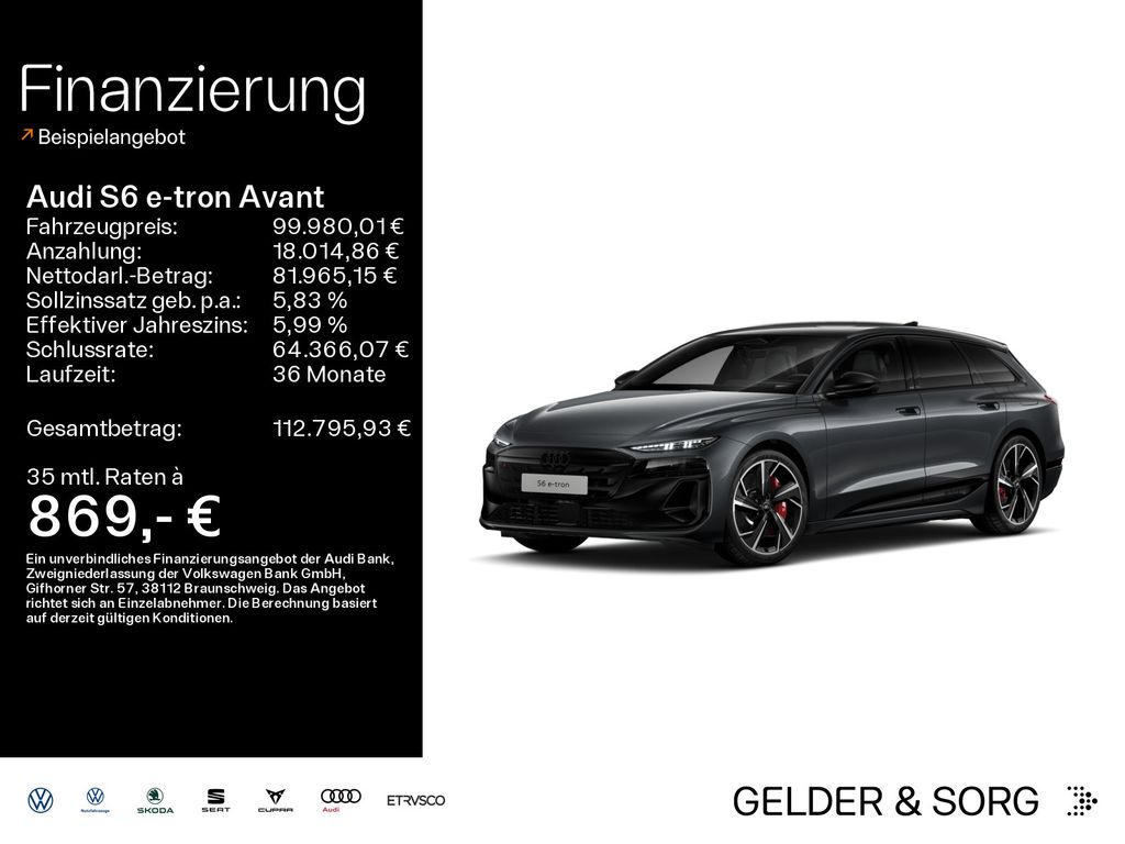 Image of Audi S6 e-tron