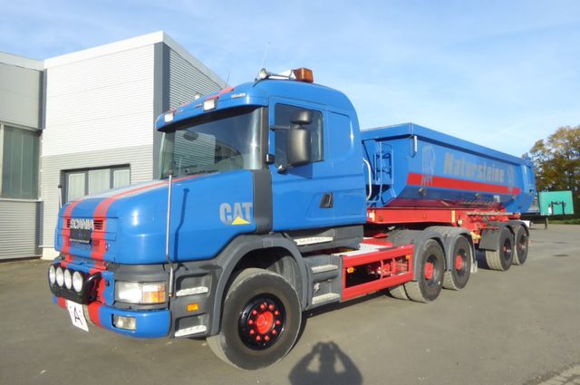 Scania T124-470 CA 6x4 kompl. Zug Carnehl CHKS/HH