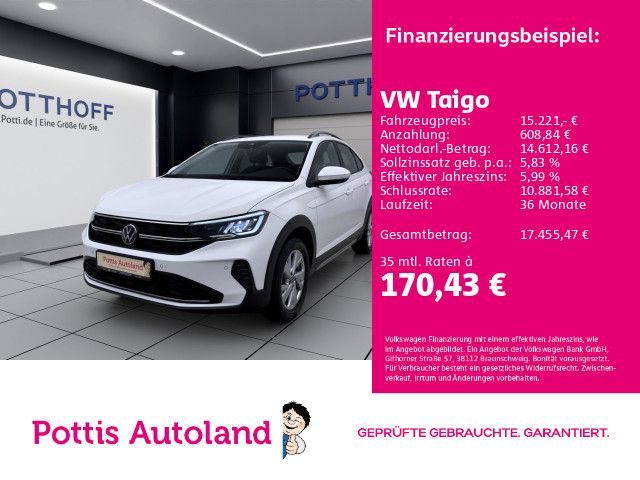 Volkswagen Volkswagen Taigo 1.0 TSI LIFE KLIMA KAMERA LED PDC