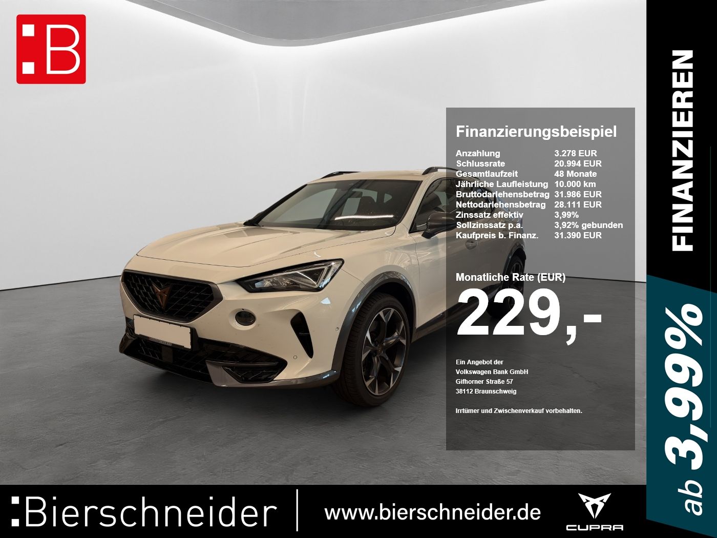 Cupra Formentor 2.0 TSI DSG 4Drive VZ LED+NAVI+BEATS+1