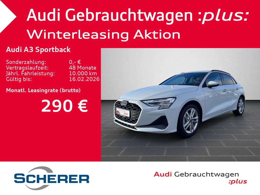 A3 Sportback 30 TFSI S tronic LED NAVI AHK ACC R