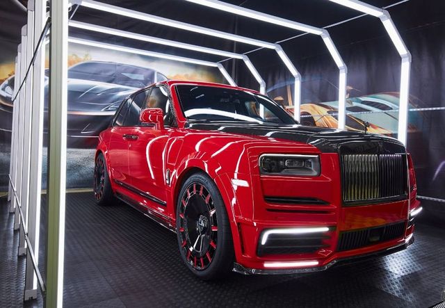 Rolls-Royce cullinan MANSORY*RED*24INCH*1 OF 1