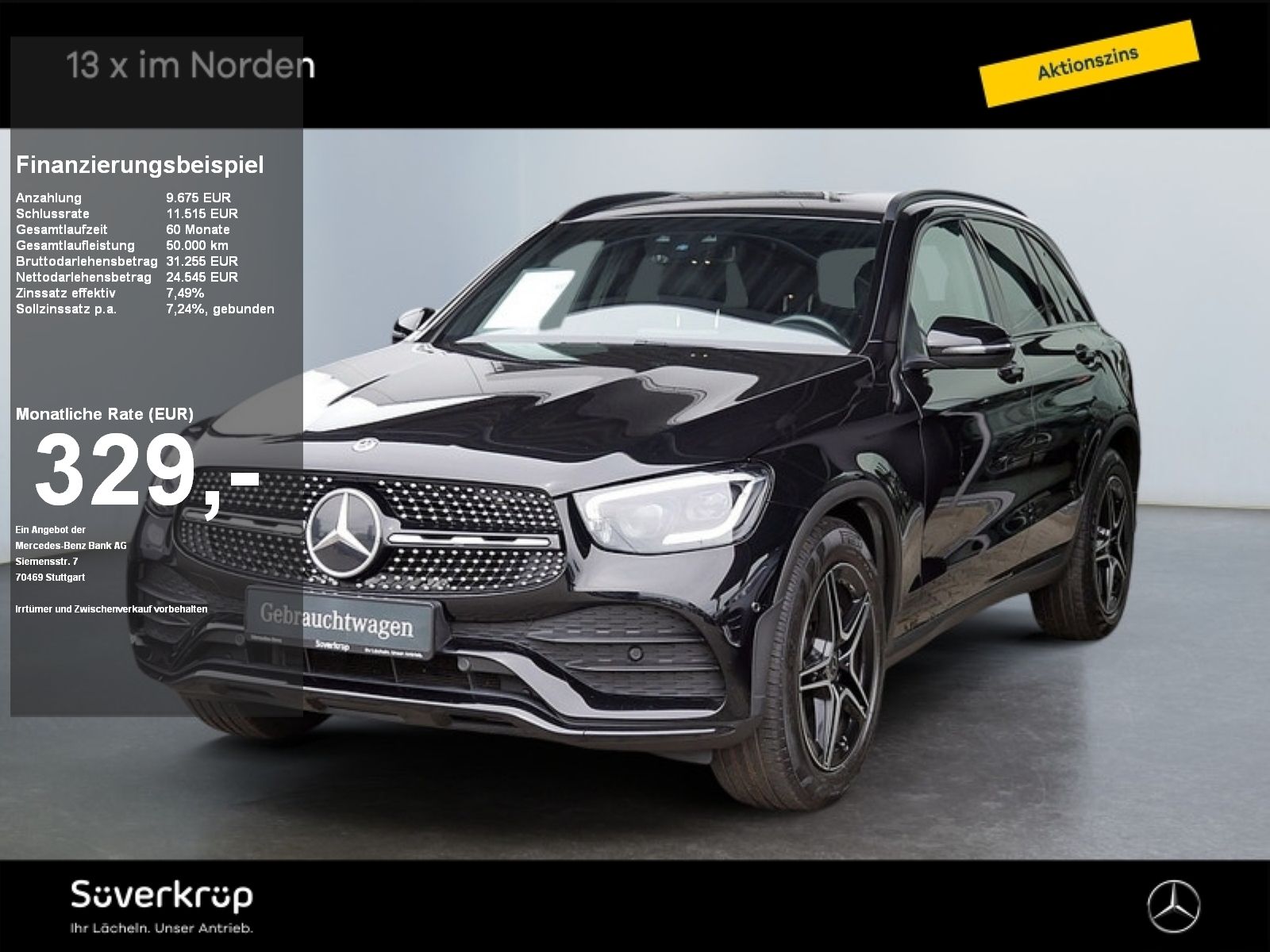 Mercedes-Benz GLC 220 d 4M AMG NIGHT MULTI AHK DISTR KAMERA