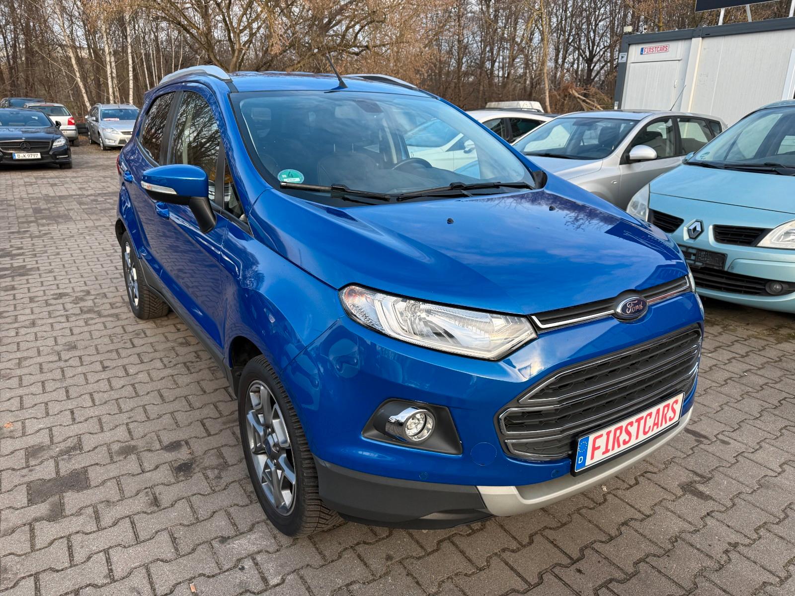 Ford EcoSport Titanium/SCHECKHEFT/WENIGKM/SHZ/KLIMA