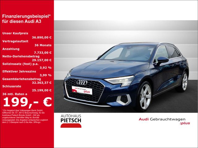 Audi A3 Sportback 40 TFSIe advanced LED AHK ACC Navi