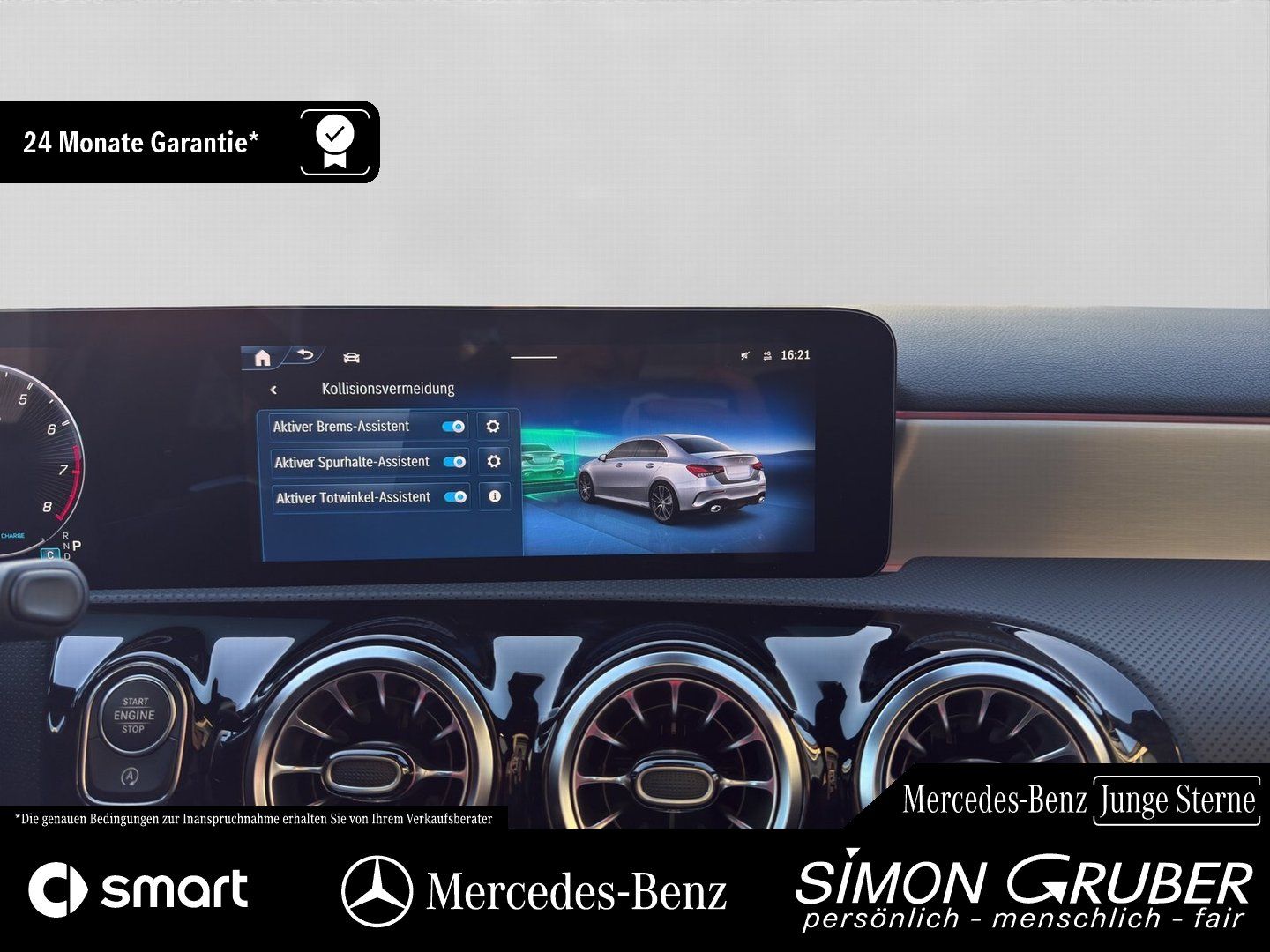 Fahrzeugabbildung Mercedes-Benz A 35 4M AMG Limo Night II Pano HUD 360 Burm Ambi