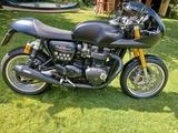 Triumph Thruxton 1200 R " Cafe Racer " Jet Black - TRIUMPH THRUXTON 1200R