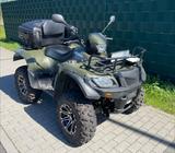 Suzuki King-Quad 750 AXI, Schneeschild, viel Zubehör - Quad mit Schneeschild