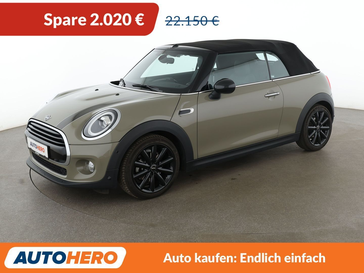 MINI Cabrio Cooper Aut.*NAVI*LED*PDC*TEMPO*SHZ*ALU*