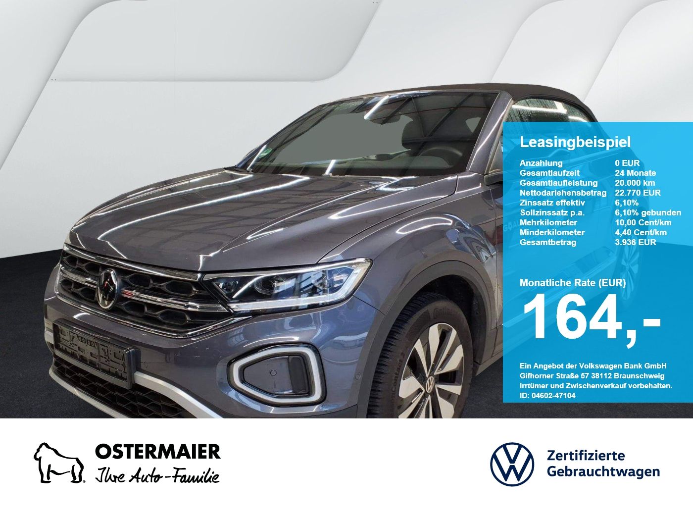 Volkswagen T-Roc Cabriolet GOAL 1.0TSI 116PS ACC.KAMERA.NAV