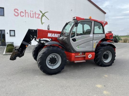 Manitou Teleskoplader MLT 960, Druckluft, Zentralschmier