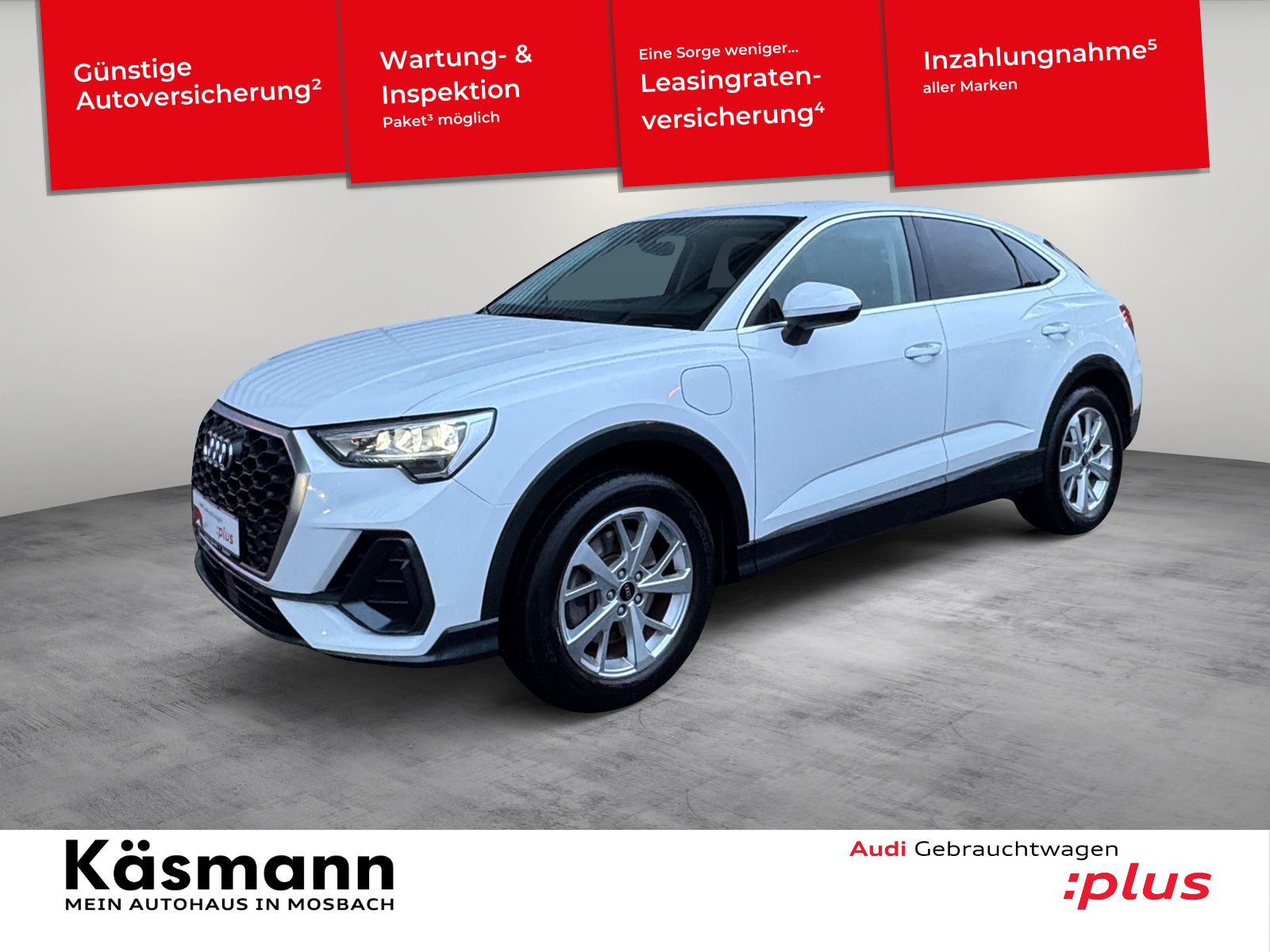 AUDI Q3 Sportback 45TFSIe AHK NAV KAM SHZ PDC