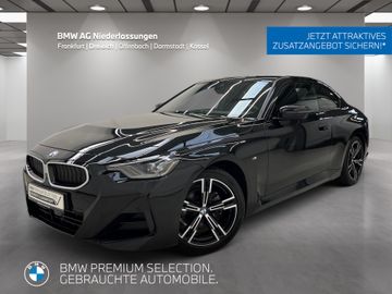 BMW Leasingangebot: BMW 220i Coupé M Sport Navi AHK Kamera HiFi LED