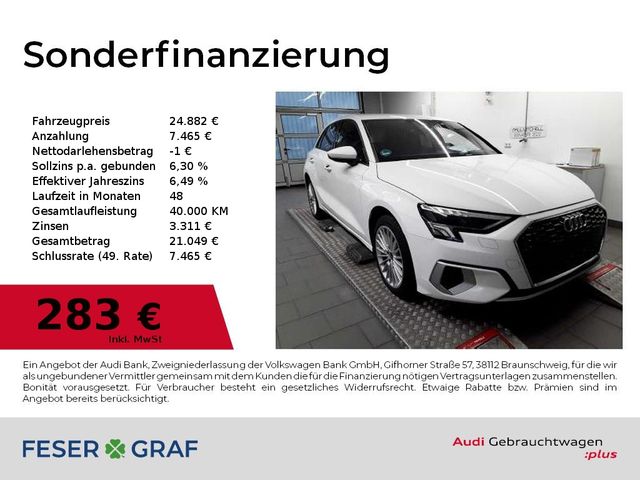 Audi A3 Sportback advanced 40 TFSI e Navi,LED,Kamera,