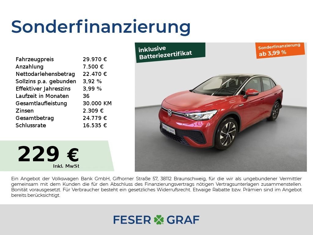 Volkswagen ID.5 Pro 82 kWh ACC Navi Kamera Keyless WiPa AHK