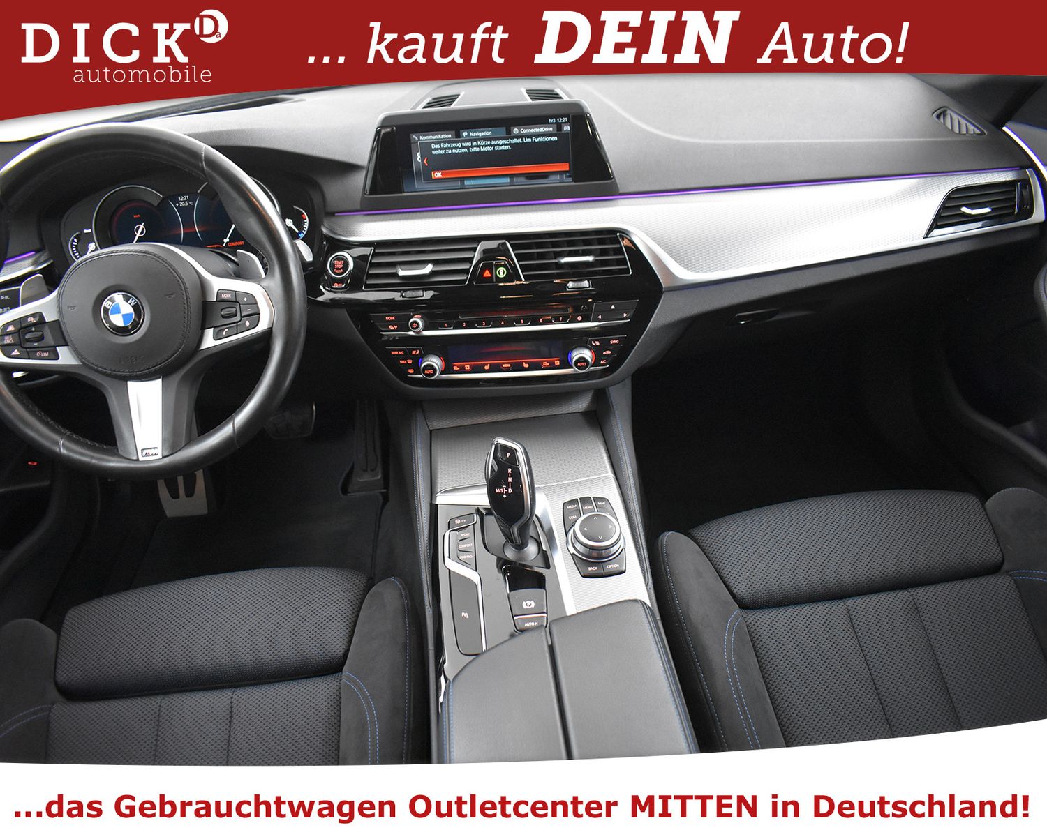 BMW 520d xDrive Sport Aut. M PAKET+HEAD+KAM+ACC+AHK+ - Image 8