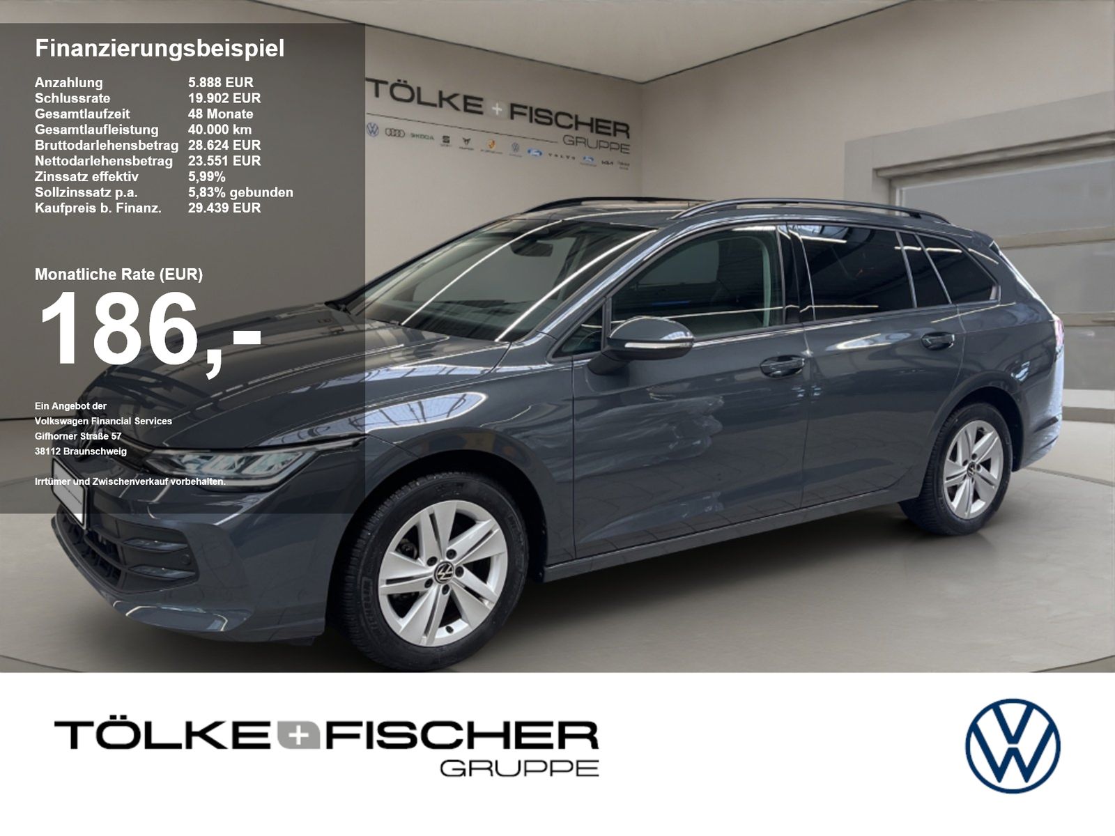 Volkswagen Golf VIII Variant 1.5 eTSI W Life ACC AHK AUT foto 1