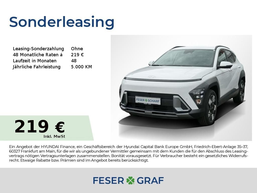 Hyundai Kona TREND ELEK.HKL NAVI 360° CAM SHZ LHZ CARPLA
